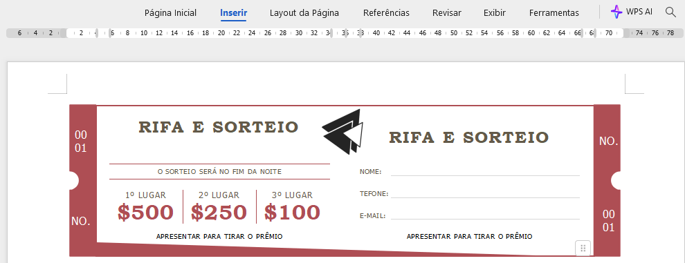 rifa whatsapp