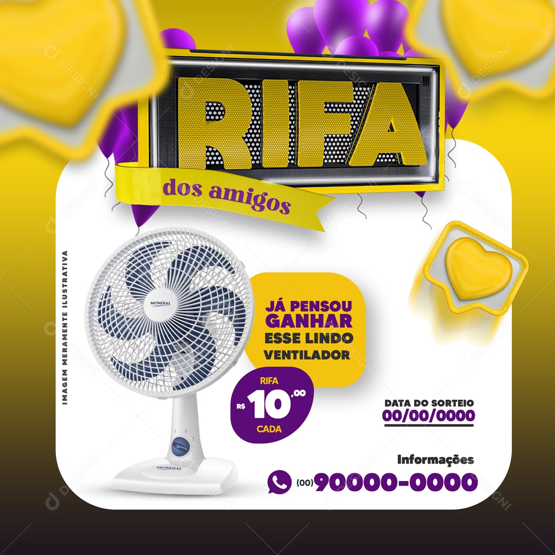 rifa de números modelos