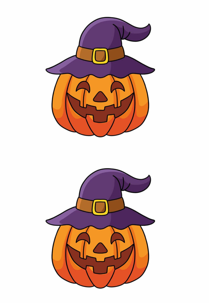 desenho abobora halloween para imprimir