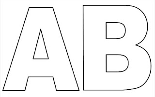 onde baixar moldes de letras para eva grátis