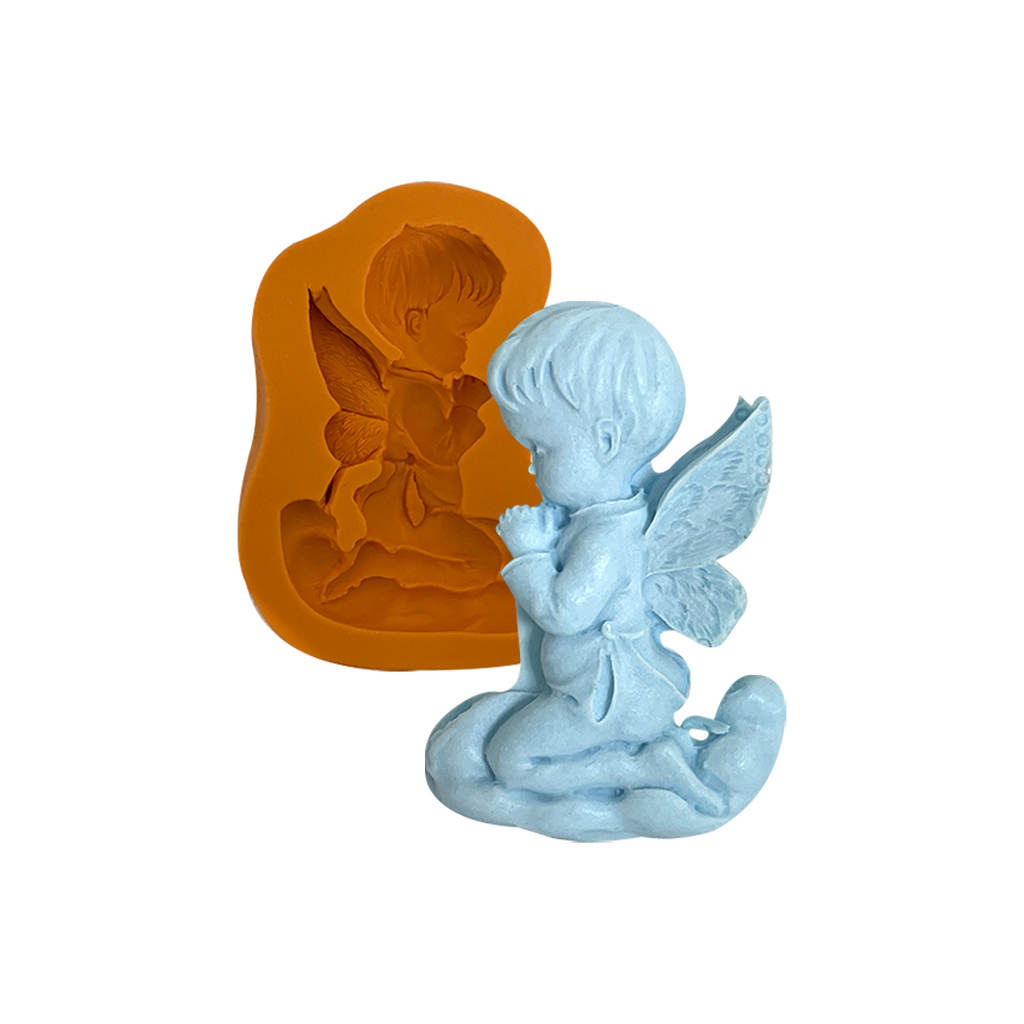 molde anjo gesso