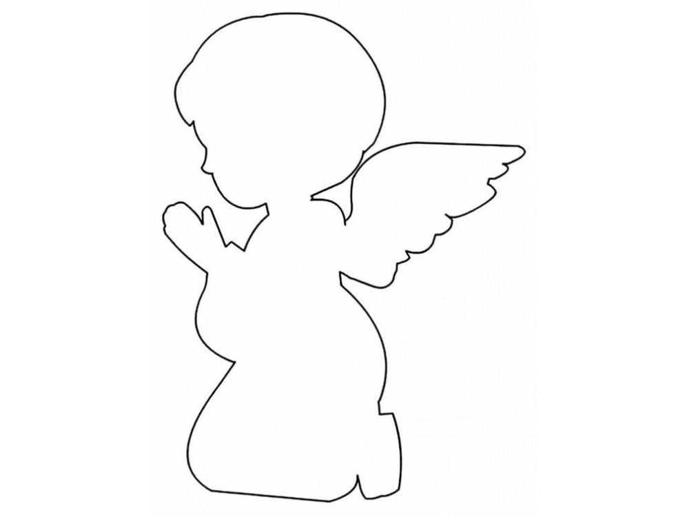 molde anjo gesso