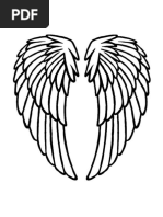 molde asa de anjo