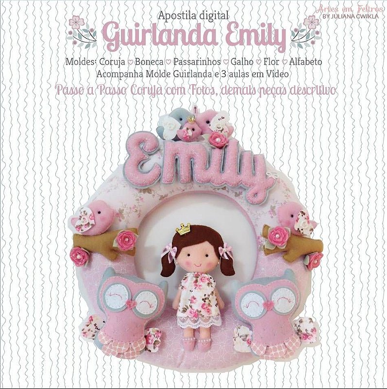 quanto custa produzir uma boneca de feltro para guirlanda
