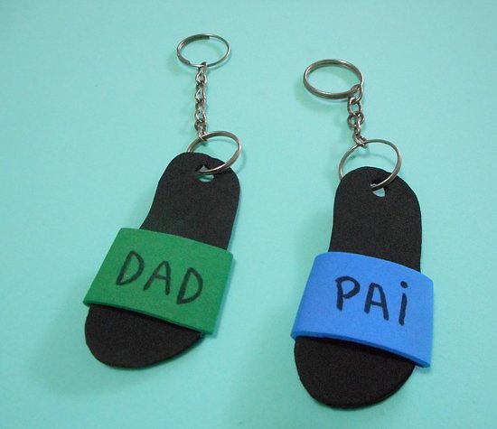 chaveiro personalizado dia dos pais eva
