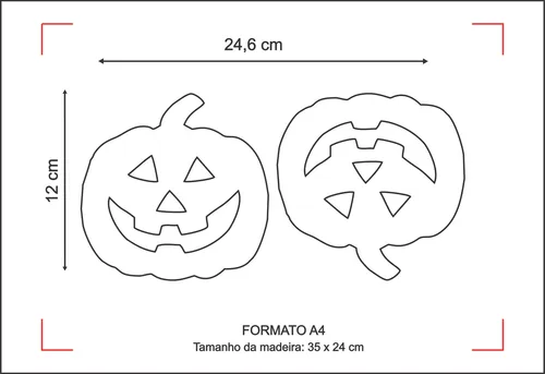 como fazer abobora de halloween