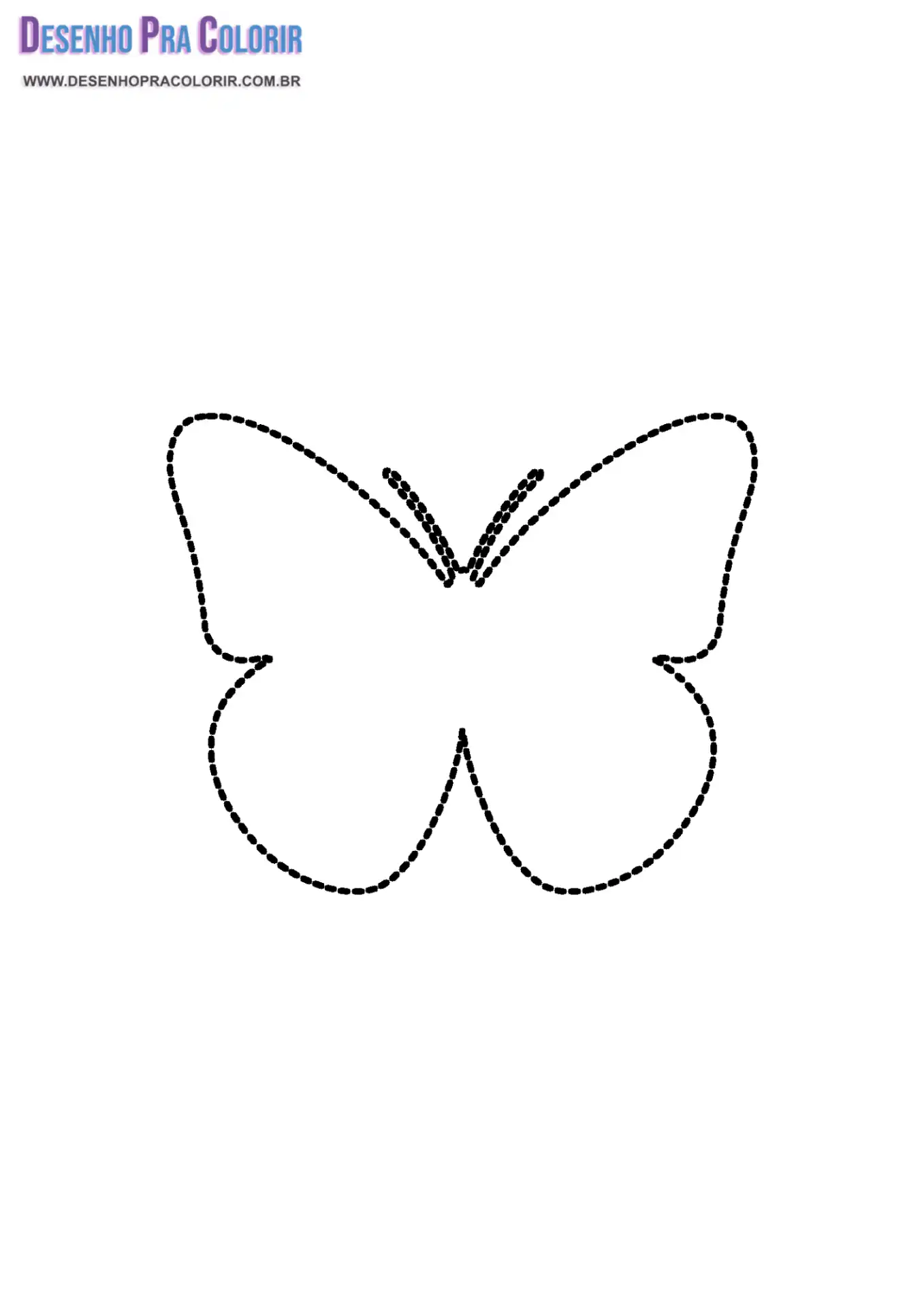 desenhos de borboleta para colorir e imprimir