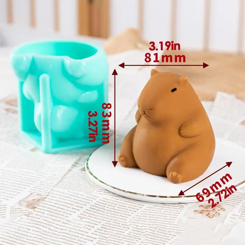 molde de capivara para imprimir