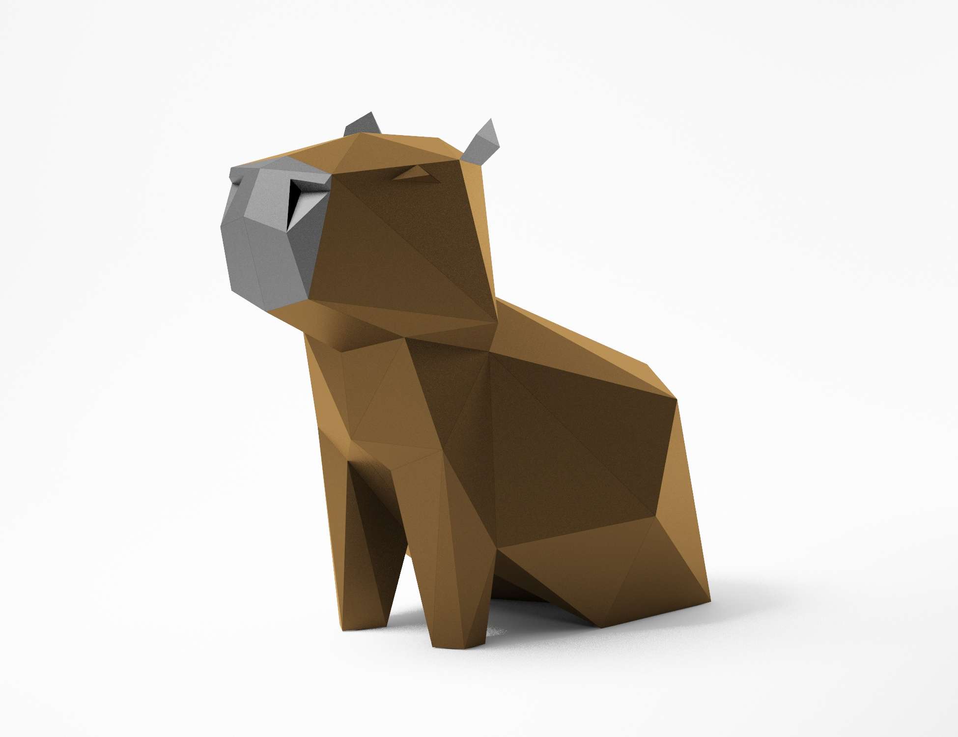 moldes de capivara fofos para imprimir