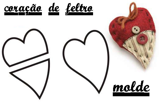 molde de coração