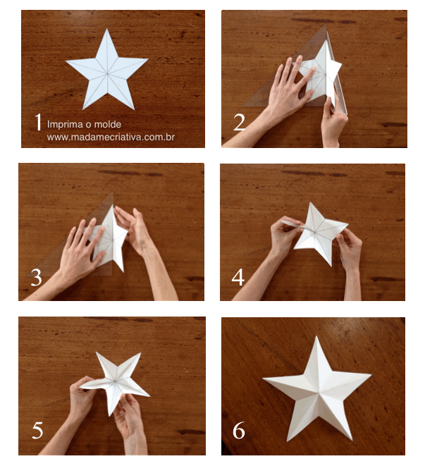 molde estrela do mar para imprimir