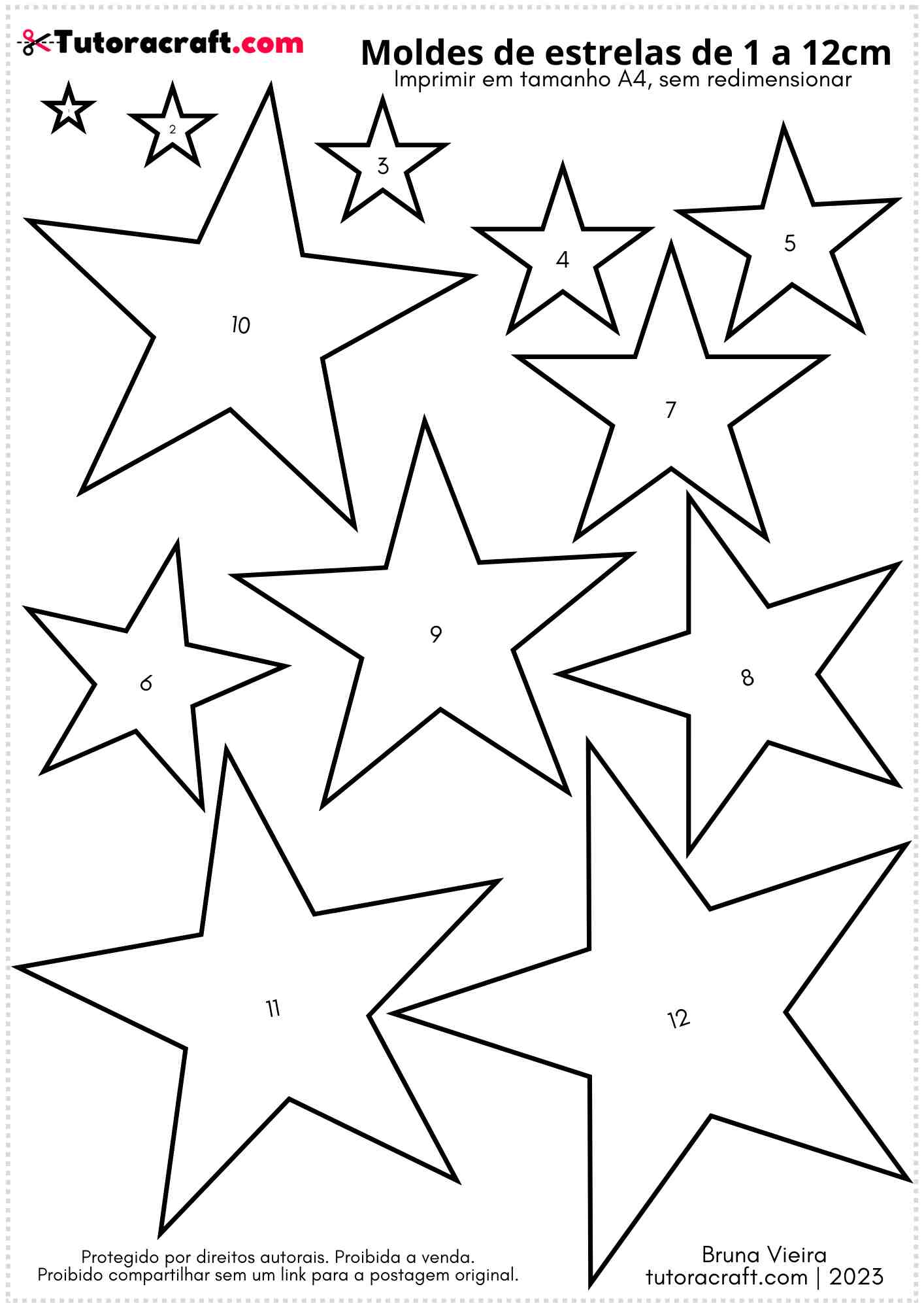 desenho de estrela para imprimir e pintar