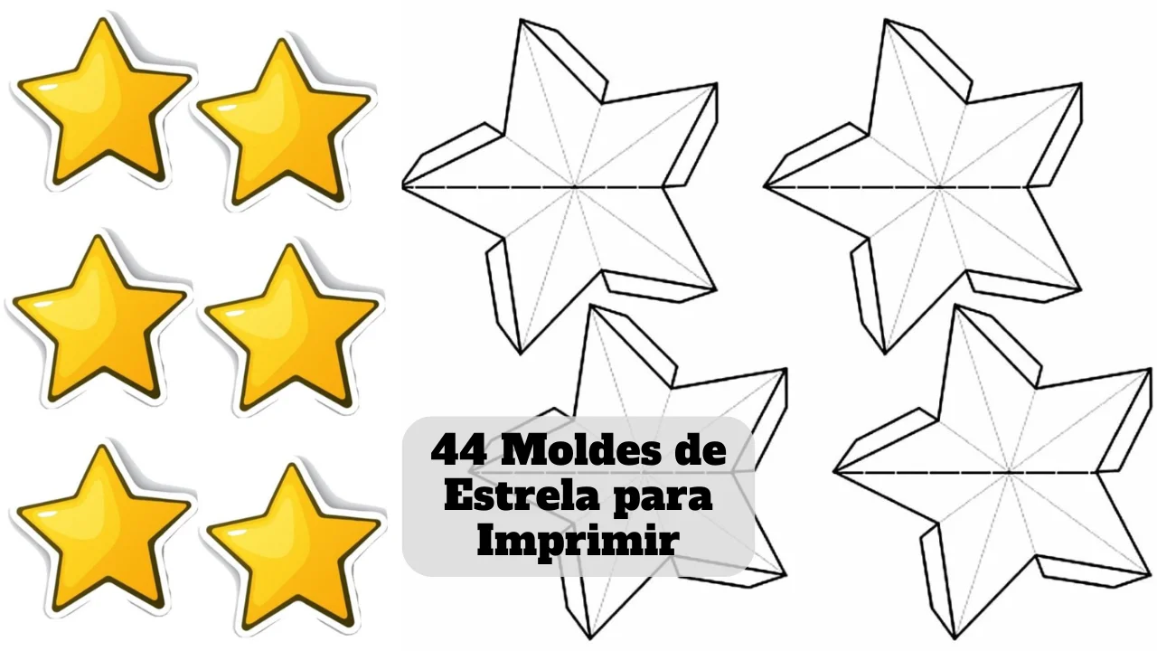 molde estrela geométrica