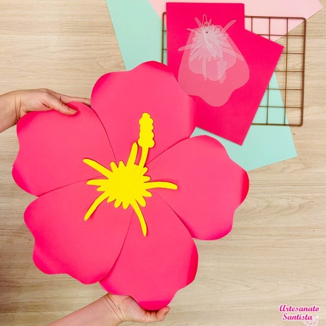molde flor DIY