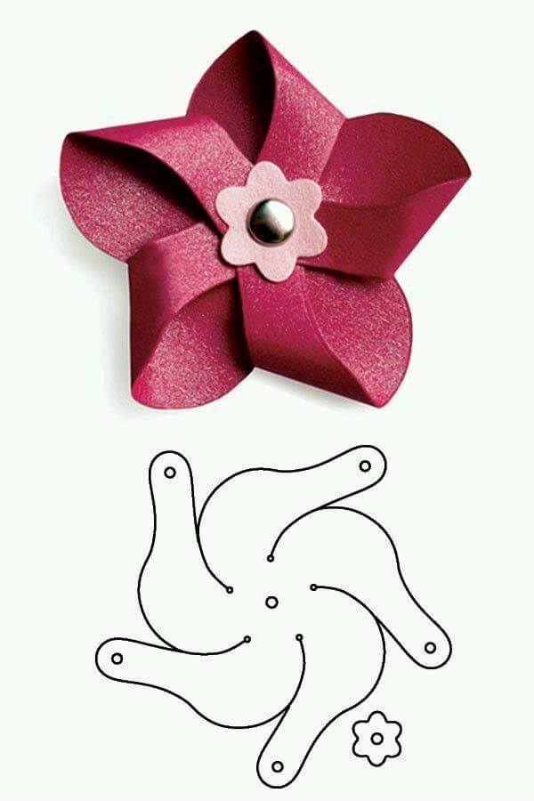 Moldes de Flores de 4 e 5 Pétalas: Dicas para Criar Camadas e Efeitos
