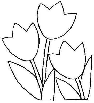 molde flor para imprimir grátis
