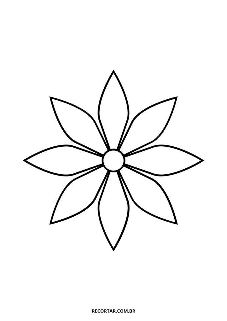 molde flor eva gigante
