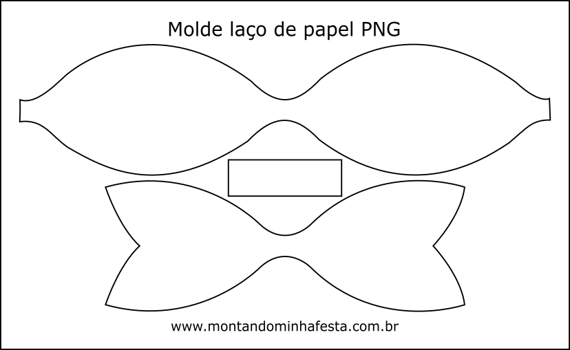 molde de laço