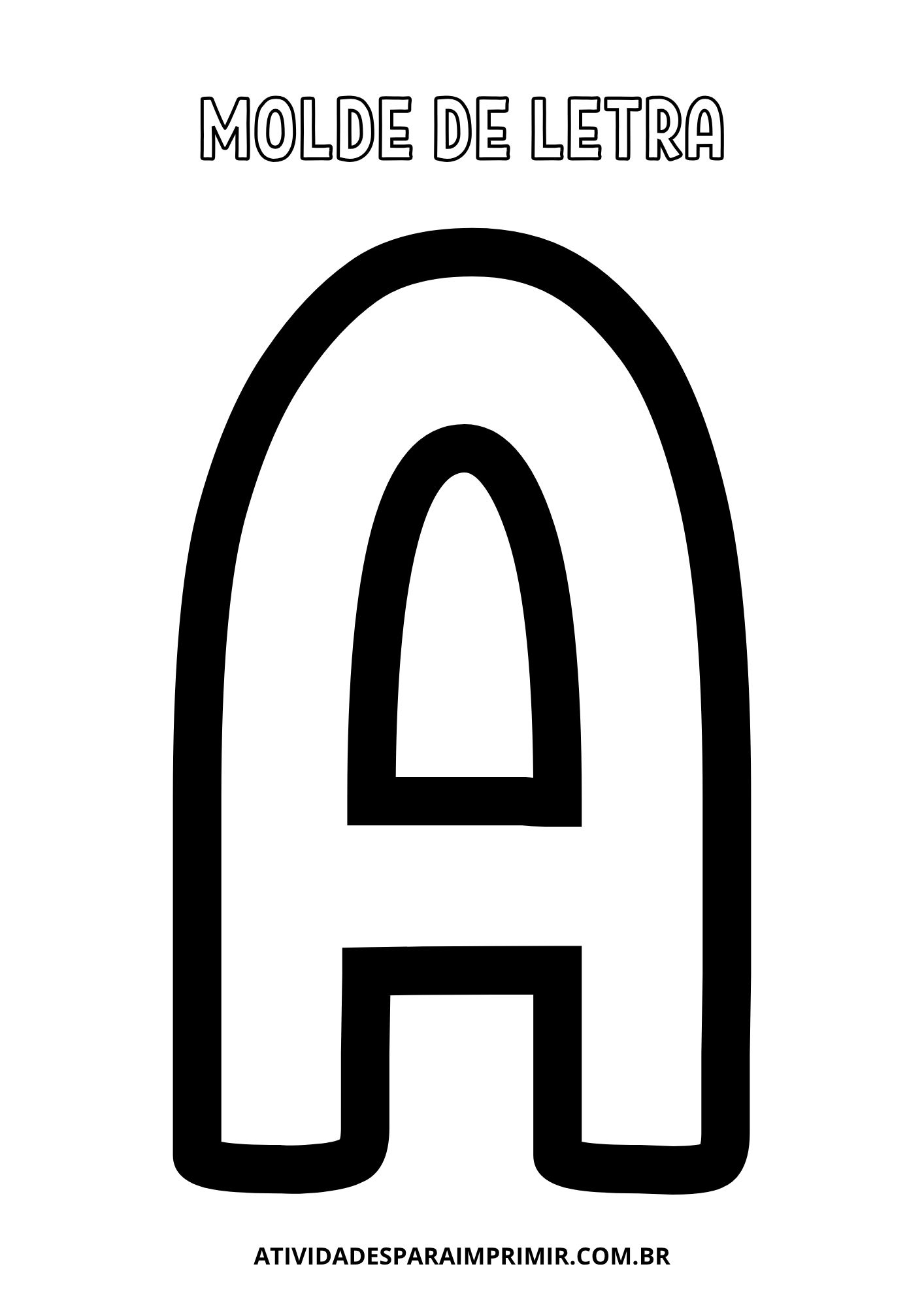 molde de letras cursivas para feltro