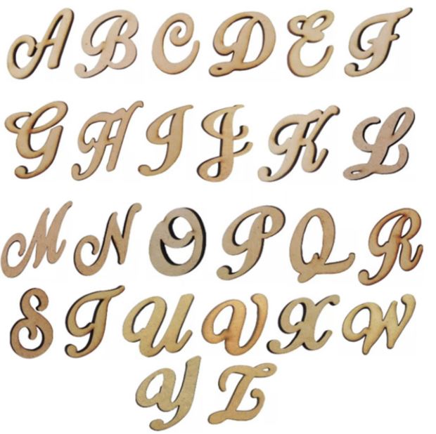 moldes de letras cursivas para pintura