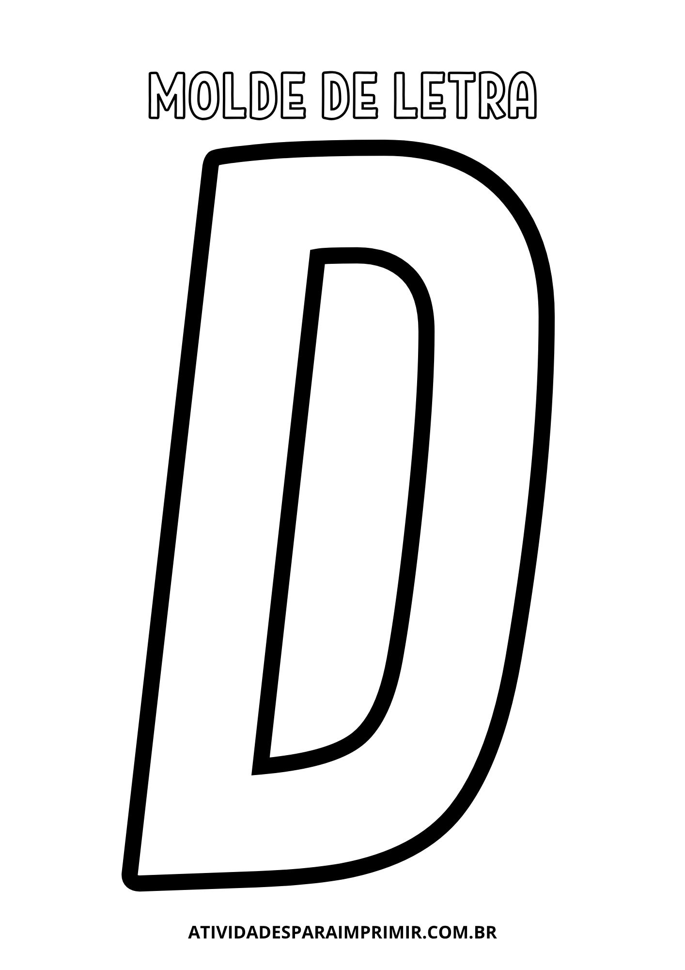 Molde de letras EVA para alfabeto completo