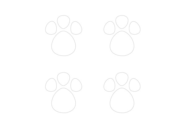 Como Fazer um Estêncil de Pata de Coelho para Decoração de Páscoa