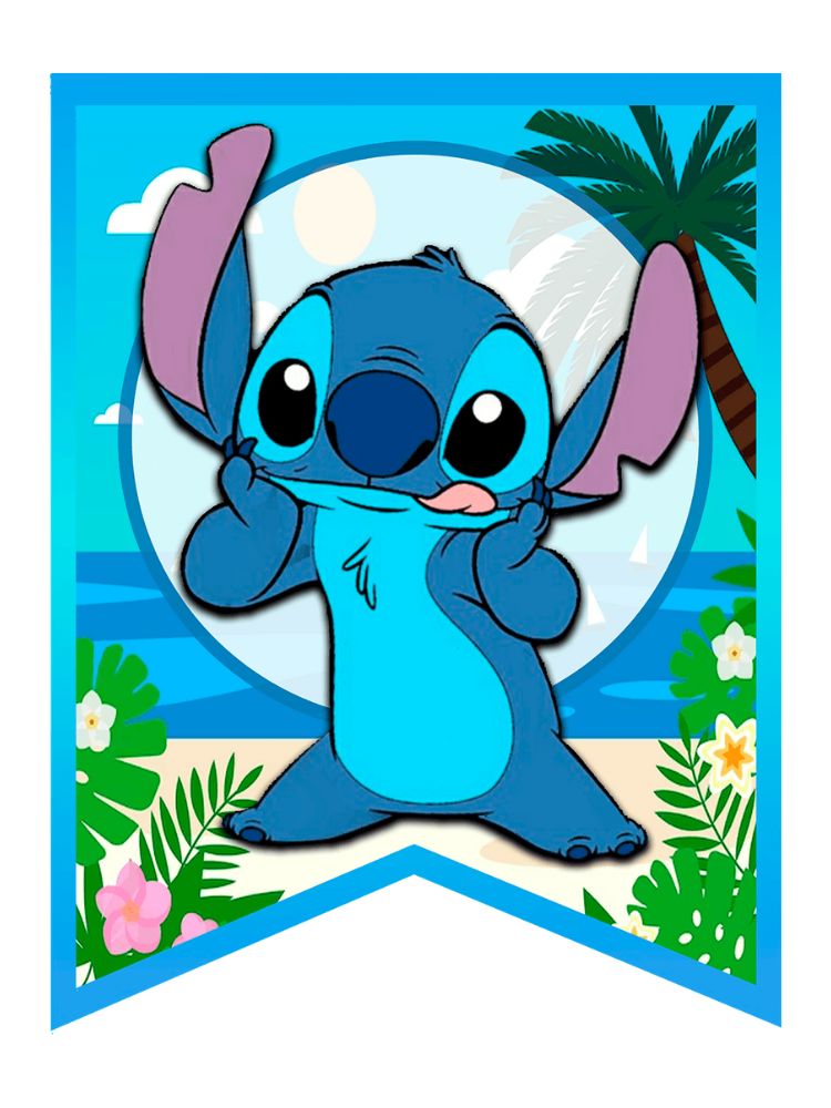 moldes do stitch para imprimir e fazer lembrancinhas