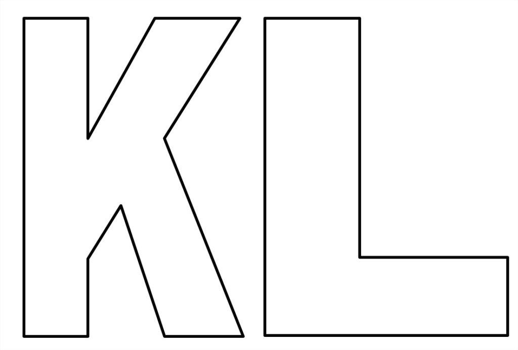Molde de letras minúsculas EVA