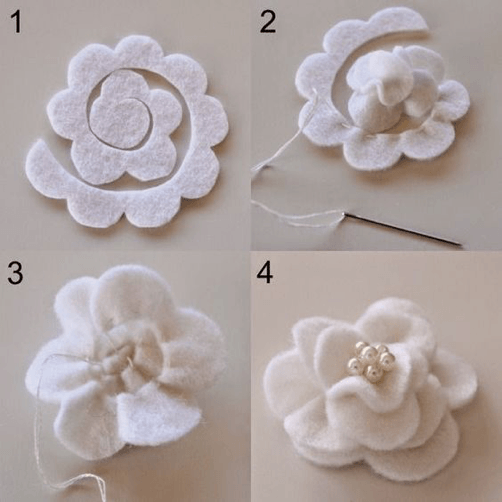 molde para rosas de eva