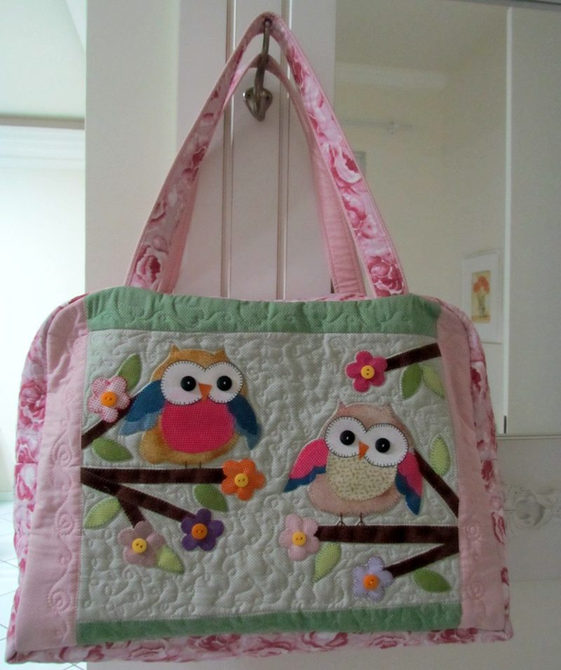 moldes de bolsas de tecido para bebe
