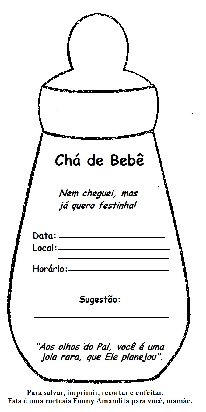 Onde Encontrar Kits Festa Digitais Gratuitos para Chá de Bebê
