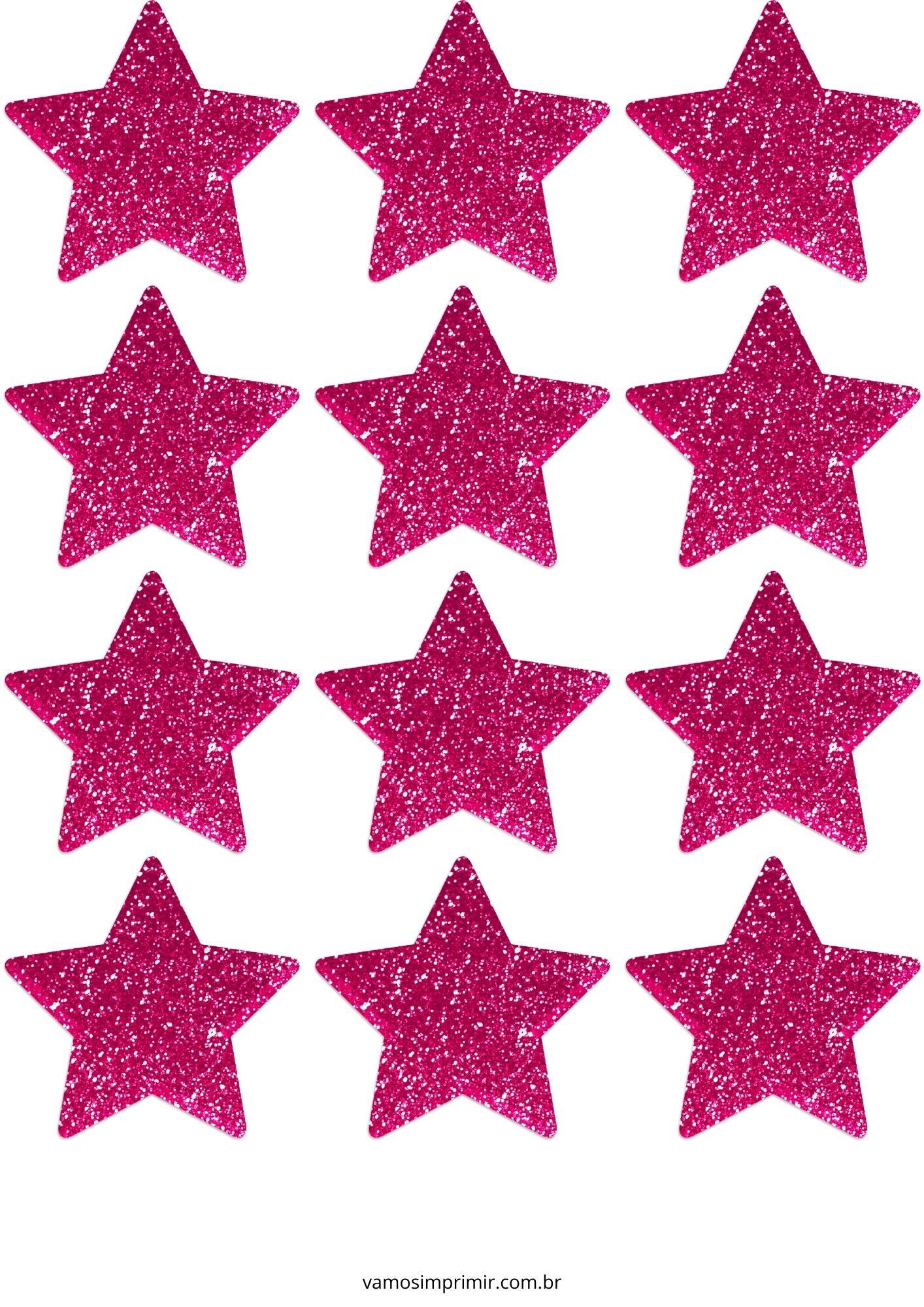 molde estrela para artesanato de Natal
