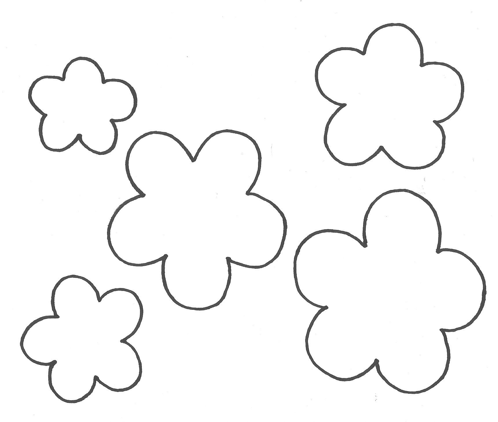 moldes de flores para imprimir vs. comprar pronto
