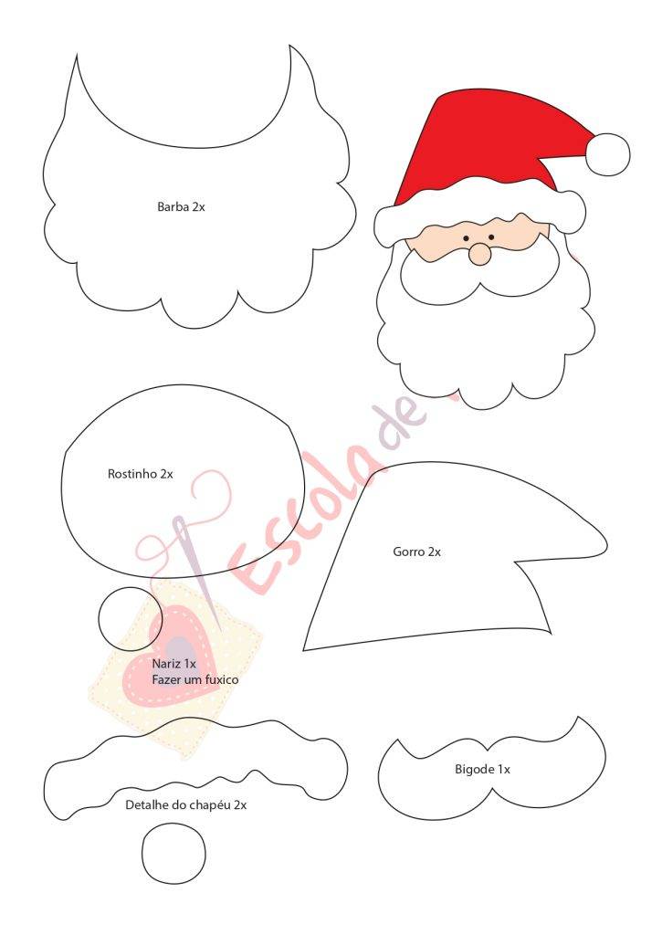 riscos de natal para pintura