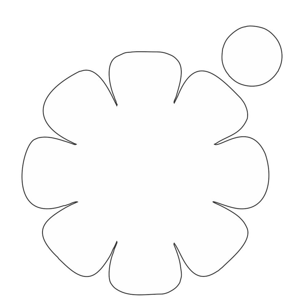 moldes flores para imprimir