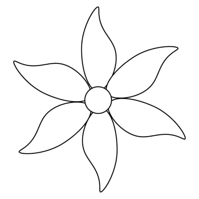 moldes flores para imprimir