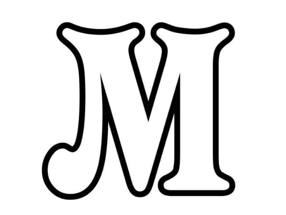moldes de letras grandes para imprimir