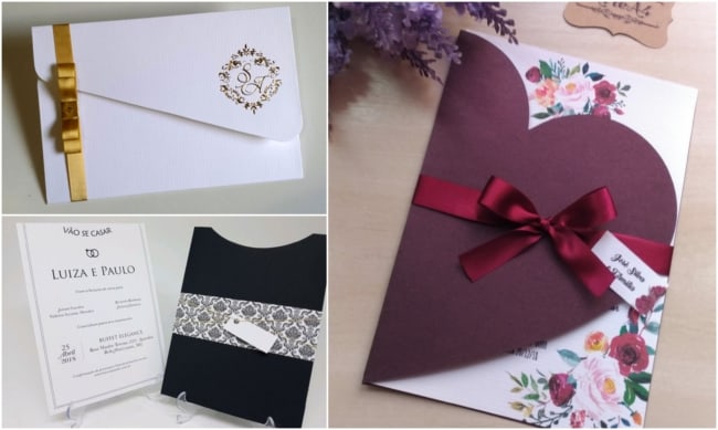 molde envelope casamento bico vs aba reta