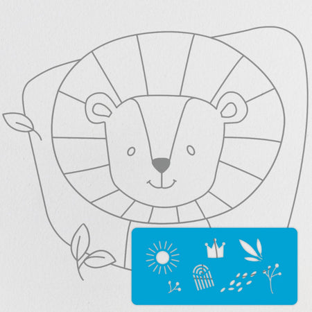 riscos vs stencils qual melhor para pintura infantil