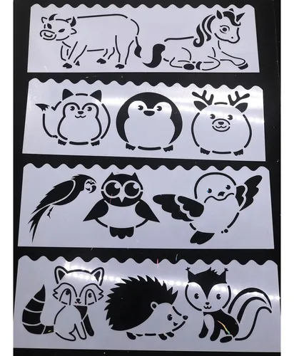 riscos vs stencils qual melhor para pintura infantil