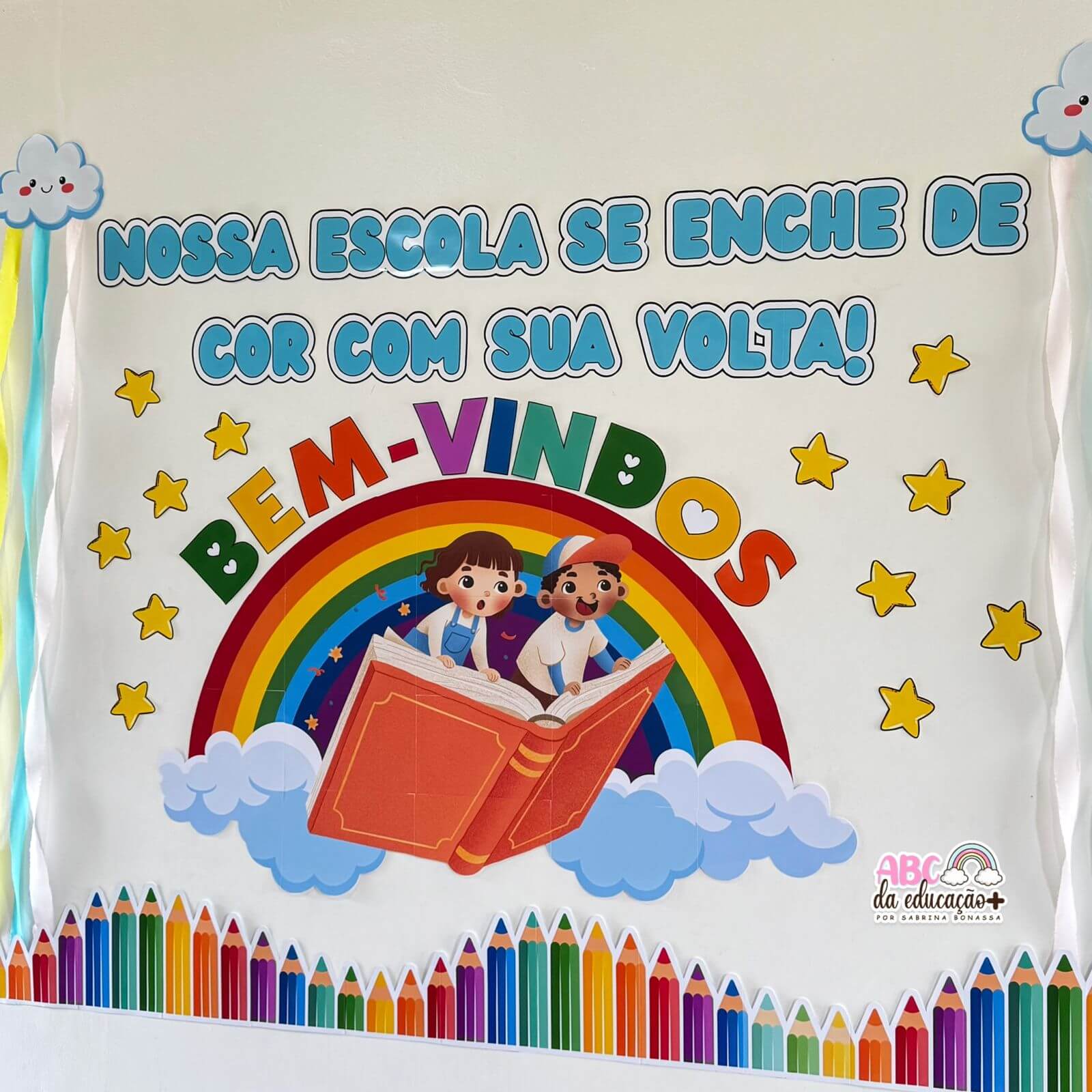 painel sejam bem vindos para imprimir