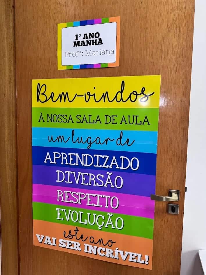 ideias criativas mural boas vindas