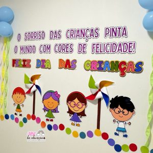 mural dia da escola criativo