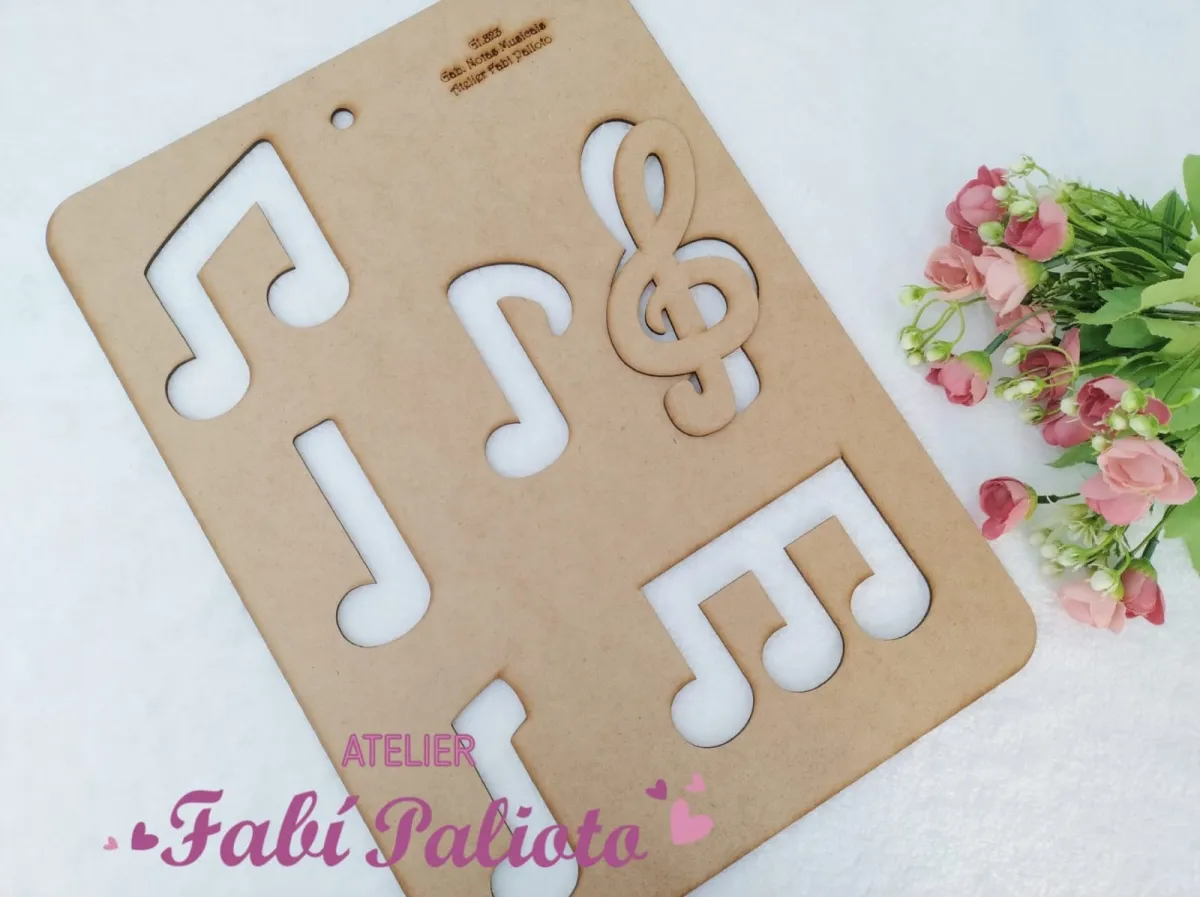 Os Símbolos Musicais Essenciais para Seus Projetos de Artesanato e Decoração