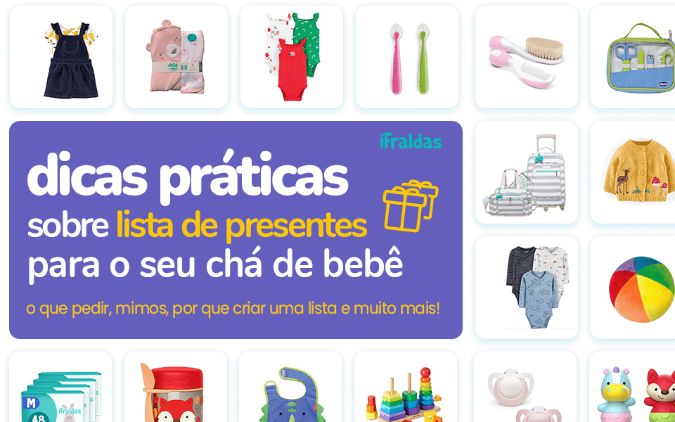 o que pedir em um chá de fraldas