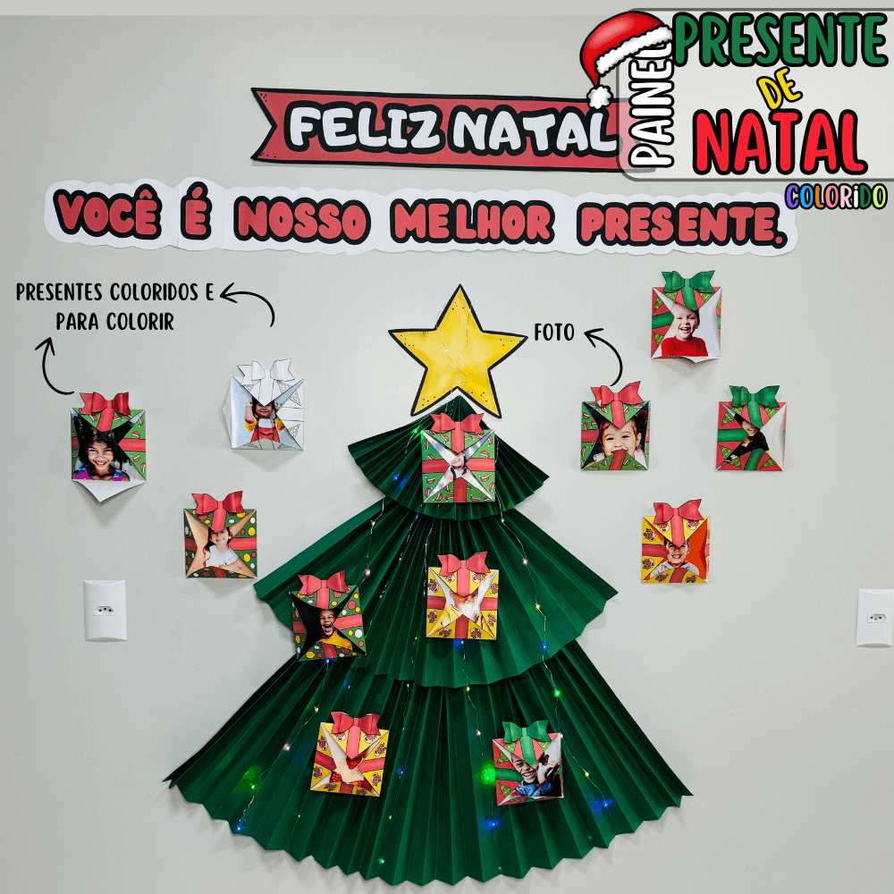 painel de natal para igreja