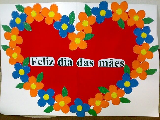 painel dia das mães educação infantil pronto vs feito em casa