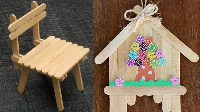 erros comuns ao fazer artesanato com palito de picolé