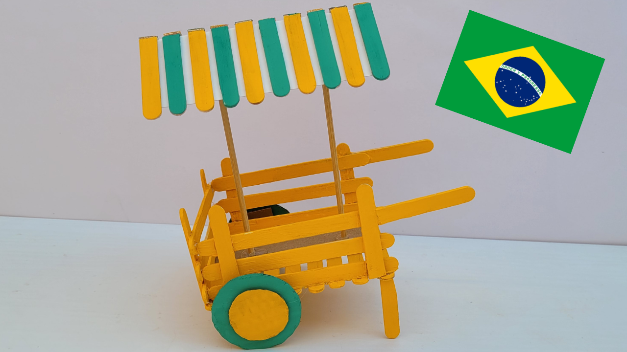 artesanato com palito de picolé vs palito de sorvete