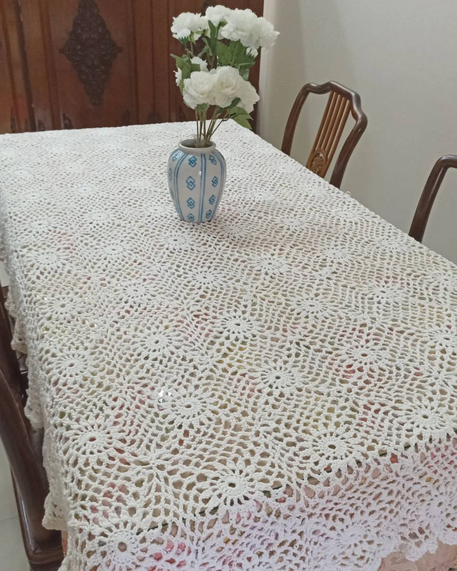 paninho de croche quadrado
